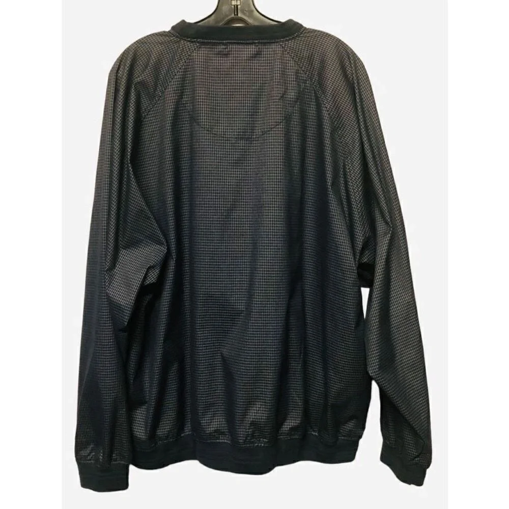 Vintage Bob Hope Chrysler Classic‎ Golf Tournament Blue Pullover Windbreaker XL